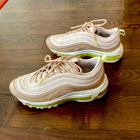 Nike Air Max 97 In Barely Rose / Barely Volt Size 7 - Picture 3 of 5